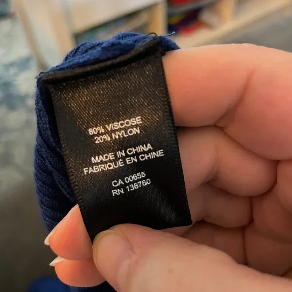 RW&CO. Blue Scalloped Button Midi Dress - Picture 4 of 4